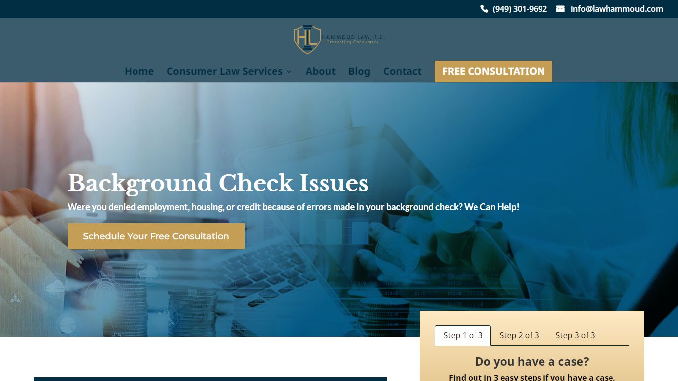 Background Check Issues | Hammoud Law, P.C.